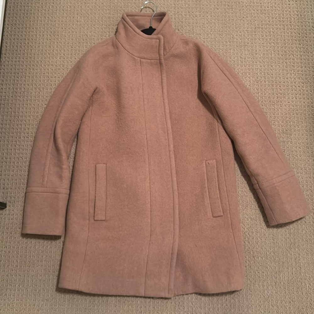 JCrew camel wool coat